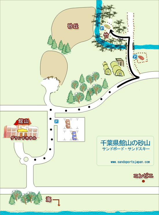 Chiba access map